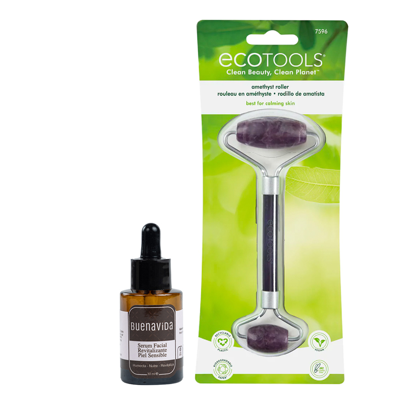 Promo Serum Facial Revitalizante para Piel Sensible con Roller Amatista