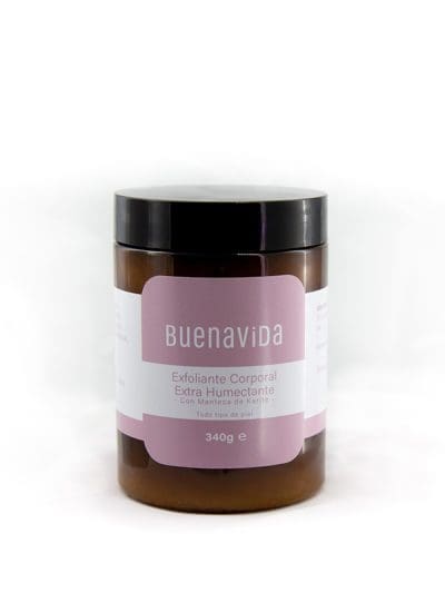 exfoliante corporal con karite